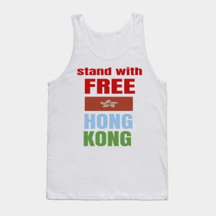 stand with free hong kong Tank Top